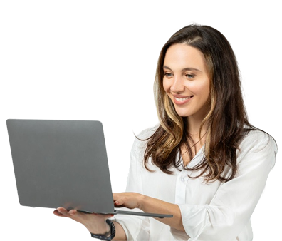 Girl with Laptop